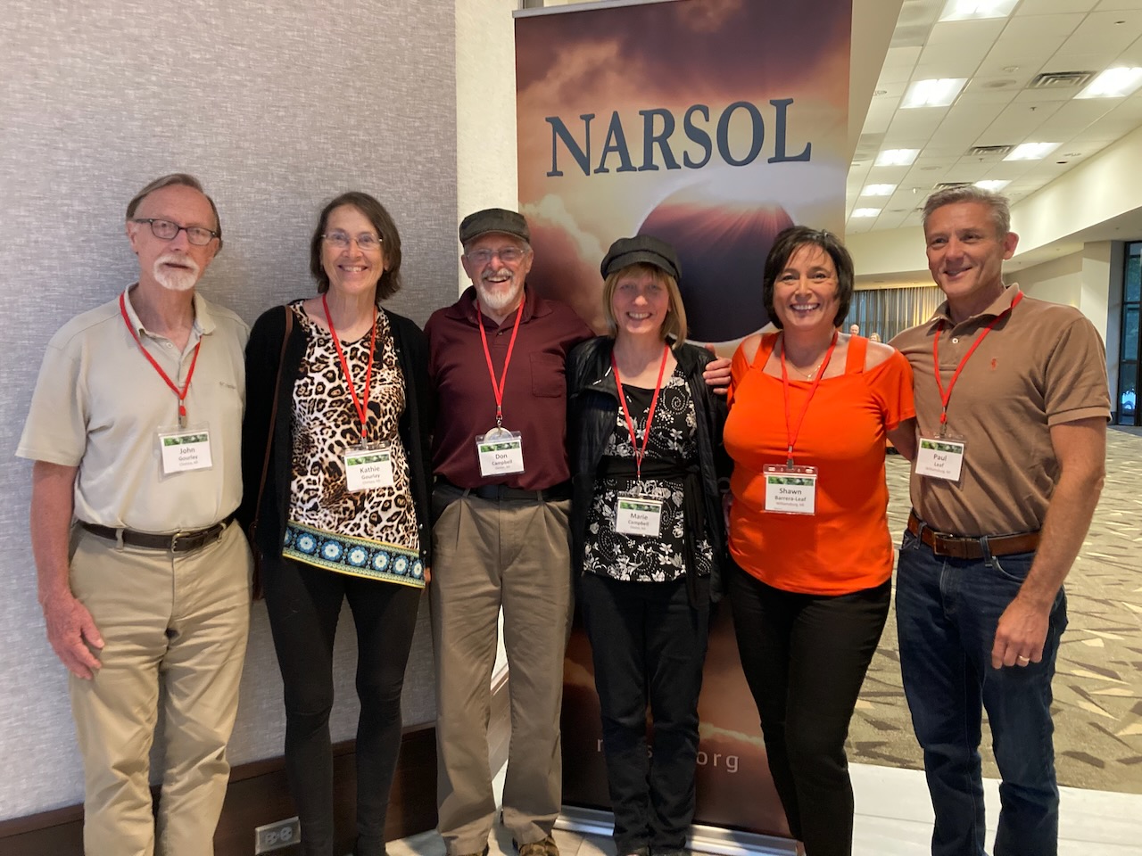 at the 2022 NARSOL Conference in Durham,NC